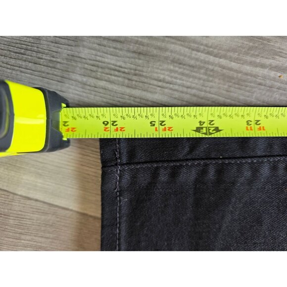 Chicos Perfect Stretch Girlfriend Slim Leg Ankle Pants Black Size 00 Casual Deni - Picture 4 of 4